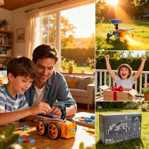 25 in 1 Solar Robot Kit main model